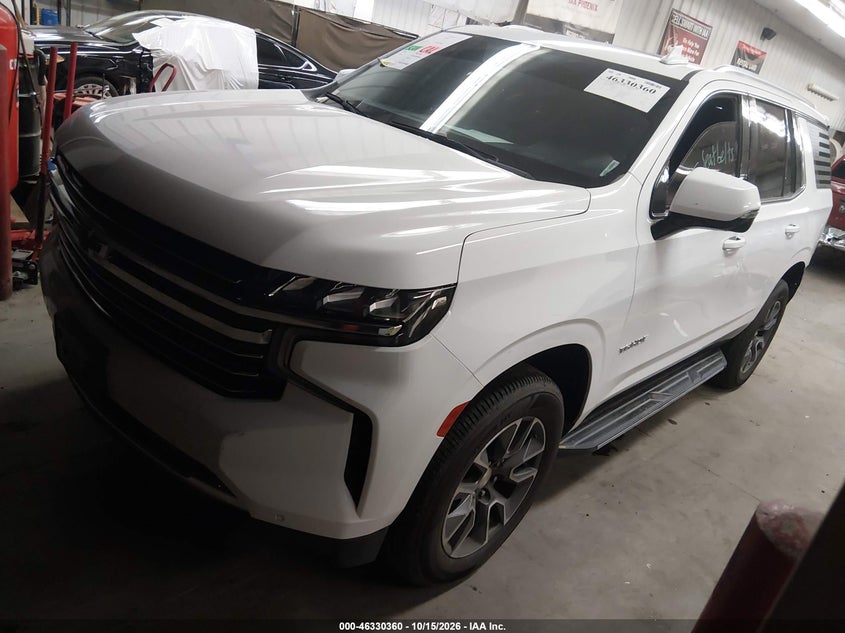 2021 Chevrolet Tahoe 2Wd Lt, Rear, IAAI, VIN 1GNSCNKD9MR128551 — photo 2
