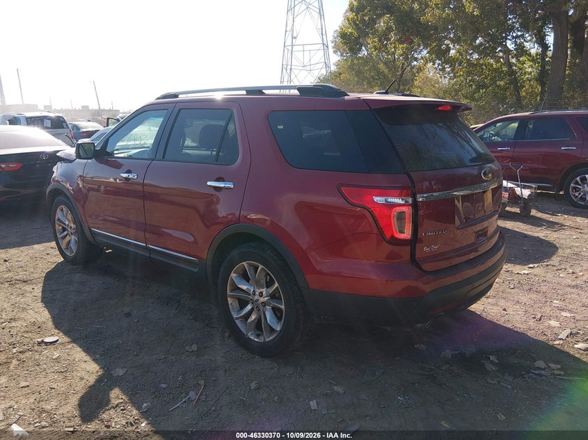 Vin: 1fm5k8f85fgb13711, lot: 46830623, ford explorer limited 20153