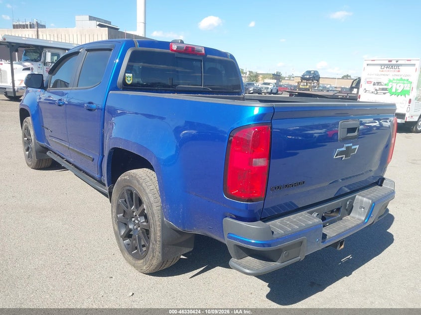 CHEVROLET COLORADO 2020 VIN 1GCGSCE16L1142198