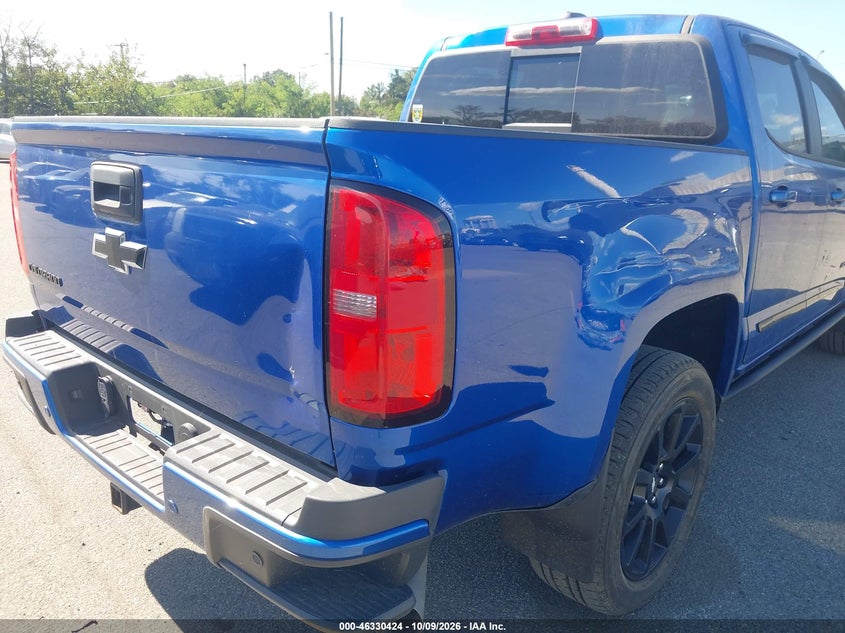 CHEVROLET COLORADO 2020 VIN 1GCGSCE16L1142198