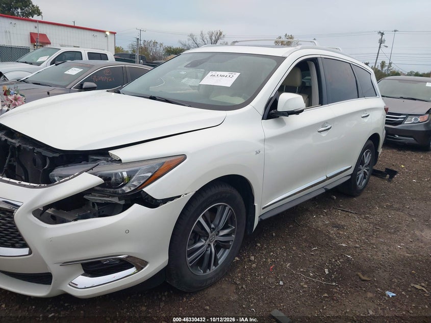 Vin: 5n1dl0mm4lc520352, lot: 46830685, infiniti qx60 luxe awd 20202