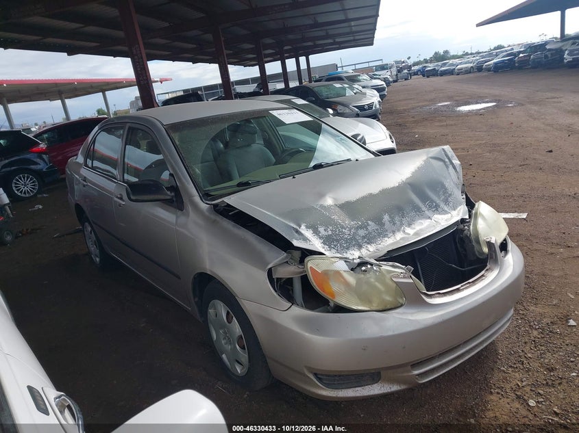 2003 Toyota Corolla Ce, Front, IAAI, VIN 1NXBR32E53Z170436