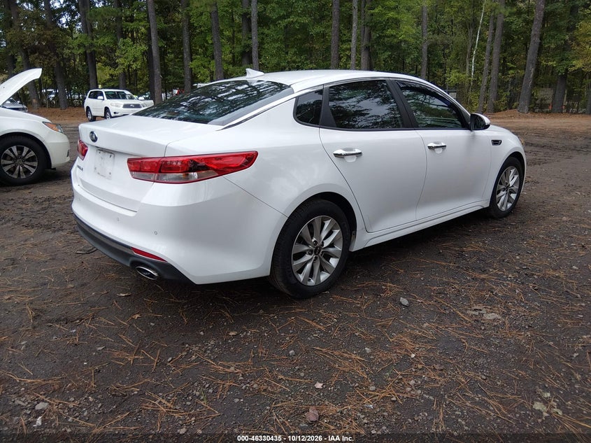 Vin: 5xxgt4l32jg274478, lot: 46830688, kia optima lx 20184