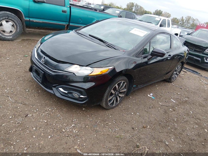 Vin: 2hgfg3b09eh505320, lot: 46830697, honda civic ex-l 20142