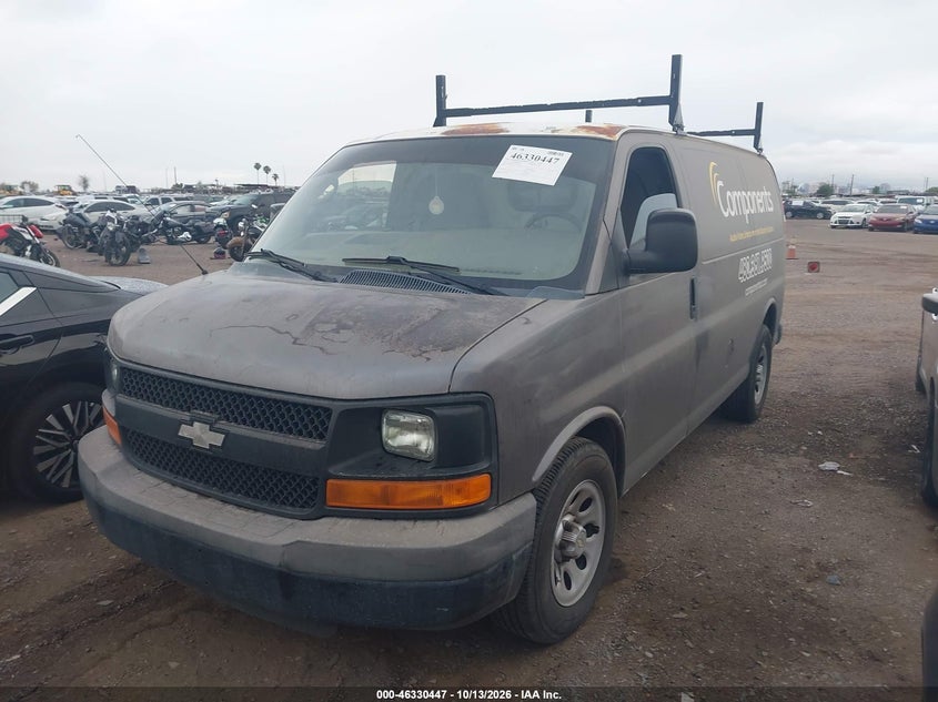 Vin: 1gcsgafx6c1103209, lot: 46830701, chevrolet express 1500 work van 20122