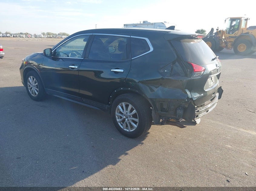 Vin: 5n1at2mt6kc761964, lot: 46830716, nissan rogue sv 20193