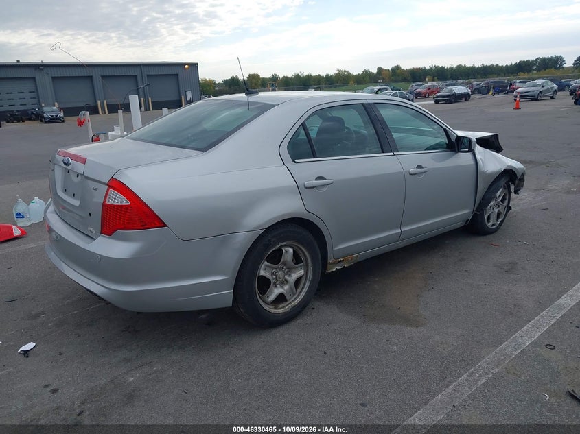 Vin: 3fahp0ha8ar146164, lot: 46830718, ford fusion se 20104