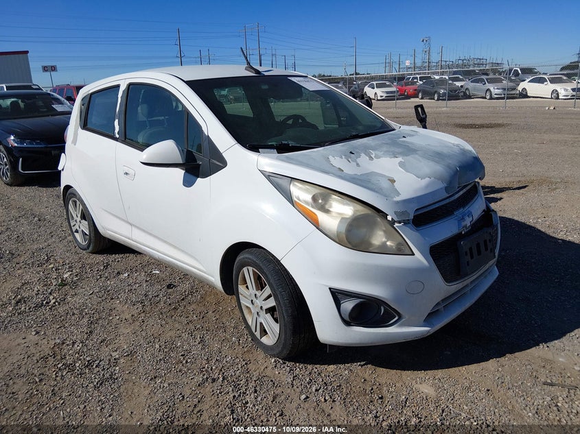 Vin: kl8cb6s91ec529655, lot: 46830728, chevrolet spark ls auto 20141