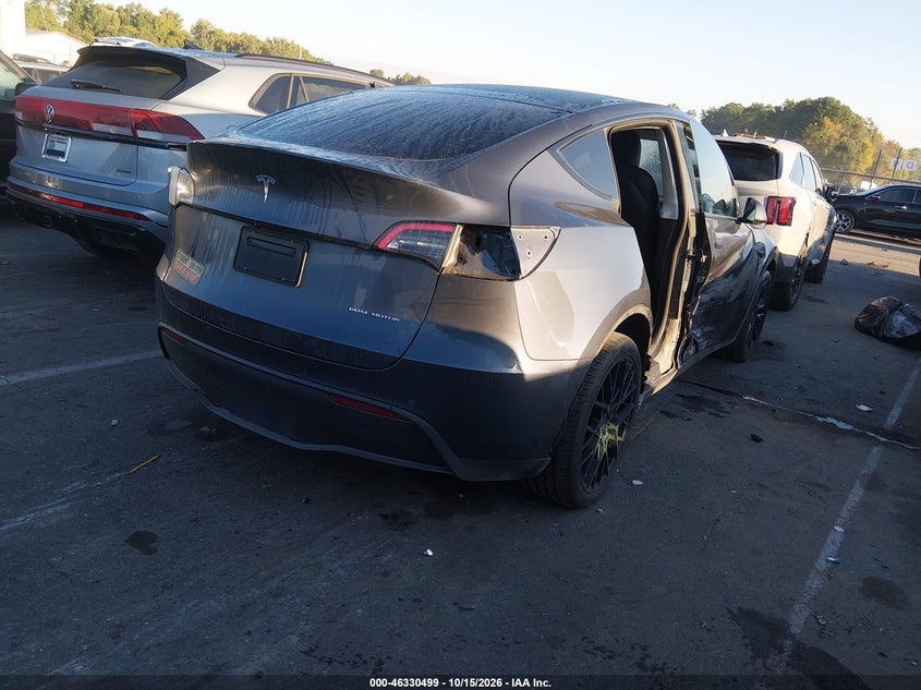 Vin: 7saygdee3na018088, lot: 46830752, tesla model y long range dual motor all-wheel drive 20224