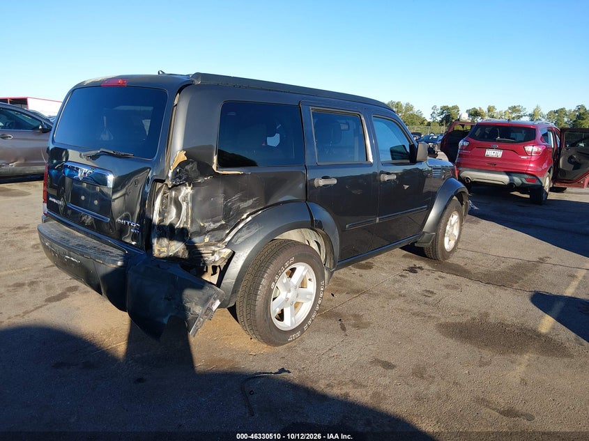 Vin: 1d4pt5gk7bw561387, lot: 46830763, dodge nitro sxt 20114