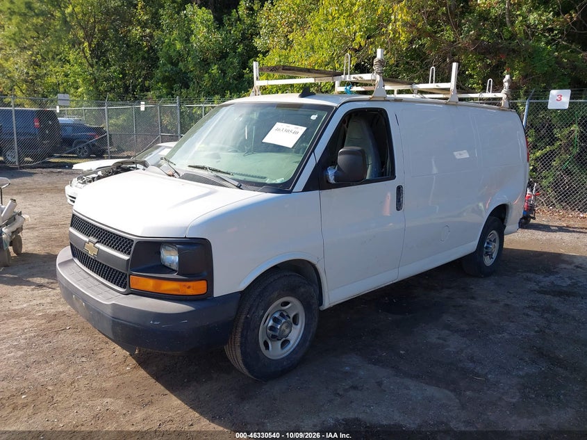 Vin: 1gcwgaff4g1135574, lot: 46830793, chevrolet express 2500 work van 20162