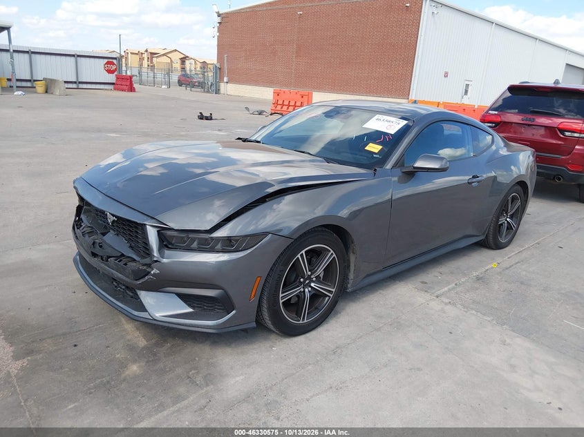 Vin: 1fa6p8th2s5116883, lot: 46830828, ford mustang ecoboost fastback 20252
