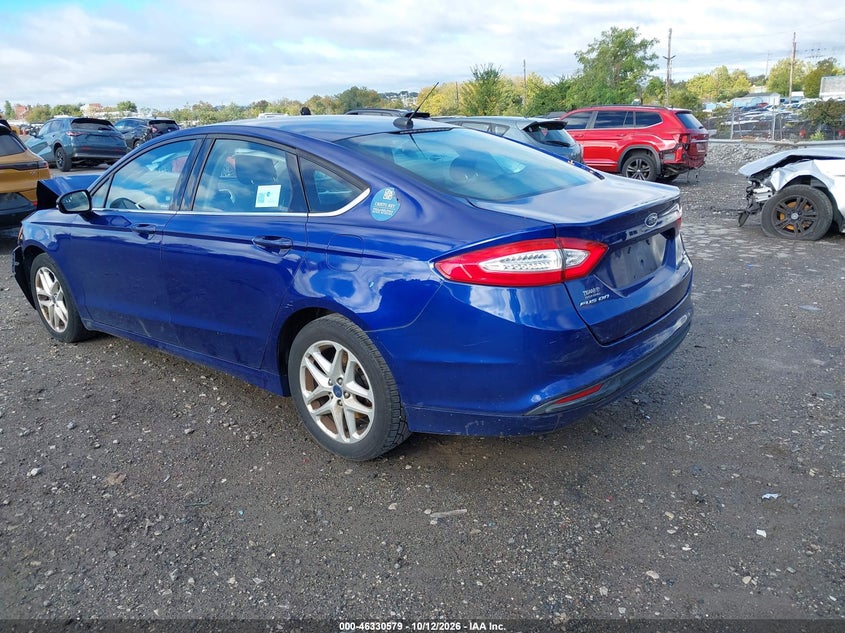 Vin: 3fa6p0hd7er127130, lot: 46830832, ford fusion se 20143