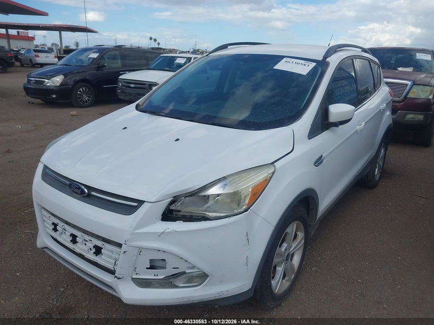 Vin: 1fmcu0gx4eue27357, lot: 46830836, ford escape se 20142