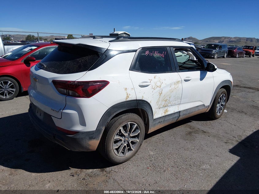 Vin: kl79mvsl8pb006009, lot: 46830857, chevrolet trailblazer fwd activ 20234