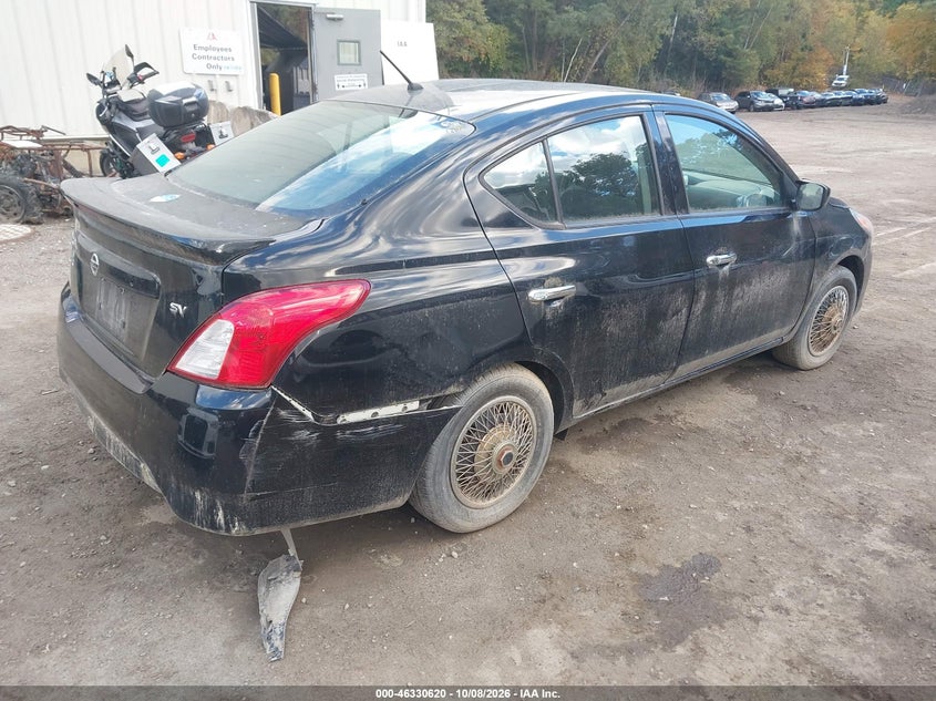 Vin: 3n1cn7ap7jl826287, lot: 46830873, nissan versa 1.6 sv 20184