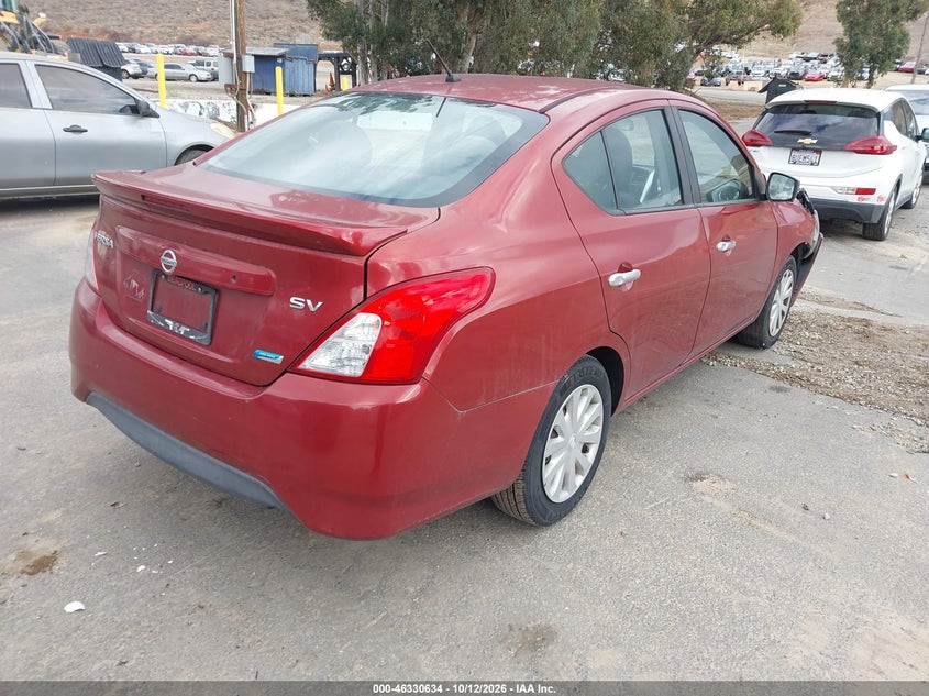 Vin: 3n1cn7ap2gl812967, lot: 46830888, nissan versa 1.6 s/1.6 s+/1.6 sl/1.6 sv 20164