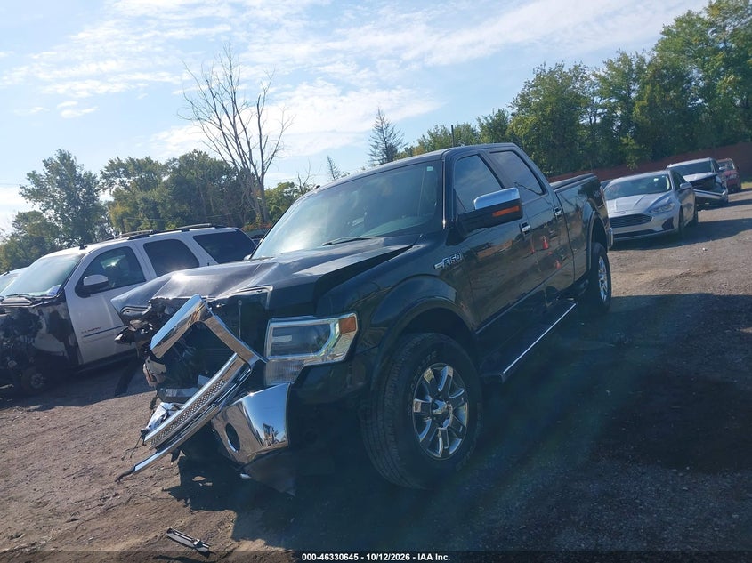 Vin: 1ftfw1ef3dfa88282, lot: 46830898, ford f-150 lariat 20132