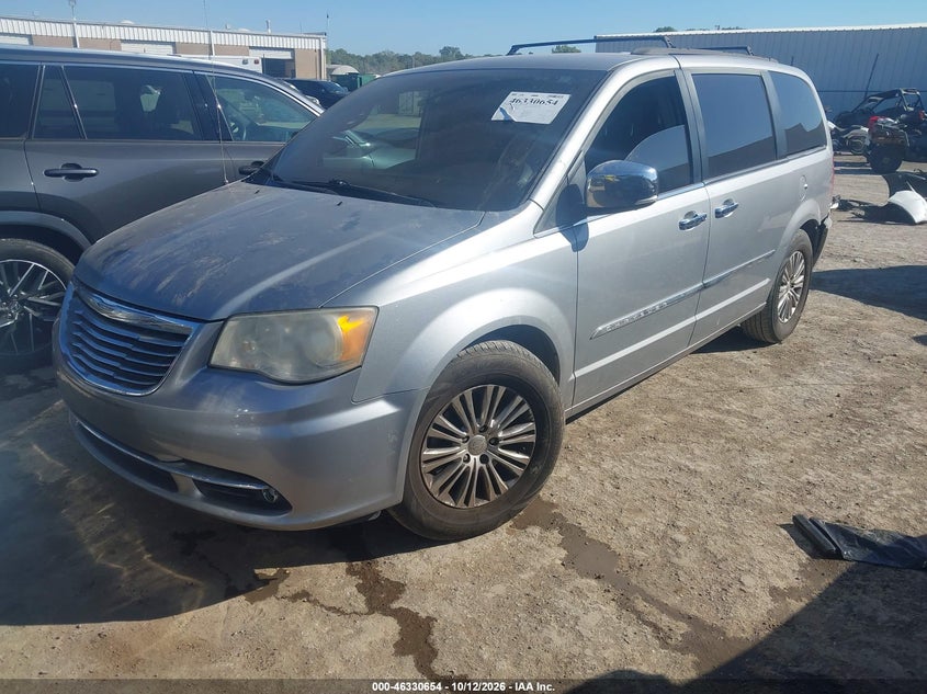 Vin: 2c4rc1cg7er469631, lot: 46830907, chrysler town & country touring-l 20142