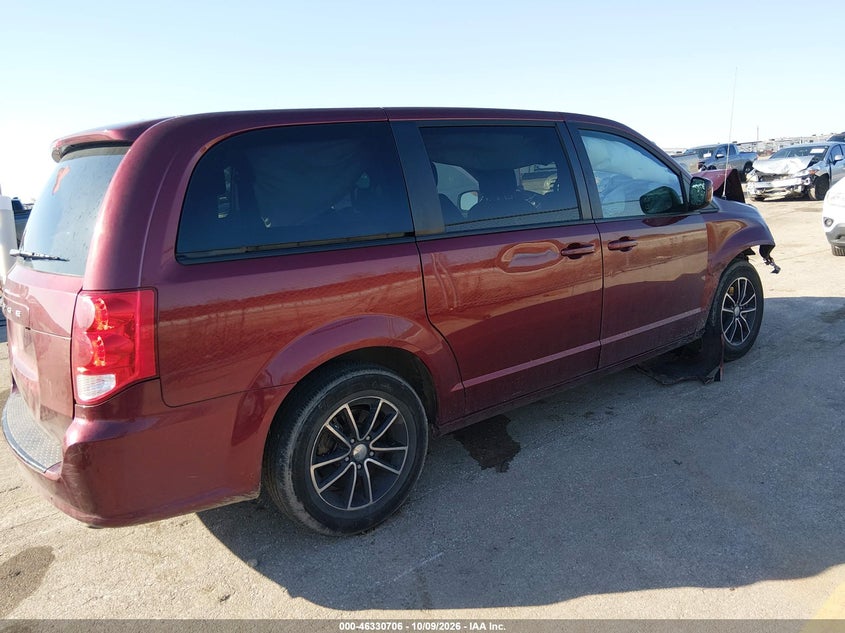 Vin: 2c4rdgbg0jr197158, lot: 46830959, dodge grand caravan se plus 20184