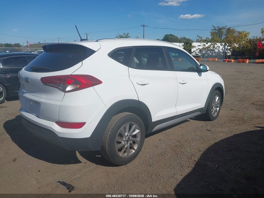 Vin: km8j33a43hu279958, lot: 46830970, hyundai tucson se 20174