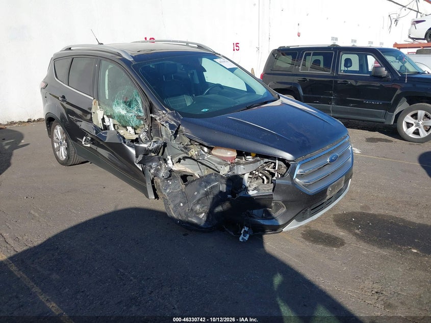 Vin: 1fmcu9jd1huc77442, lot: 46830995, ford escape titanium 2017 img_1