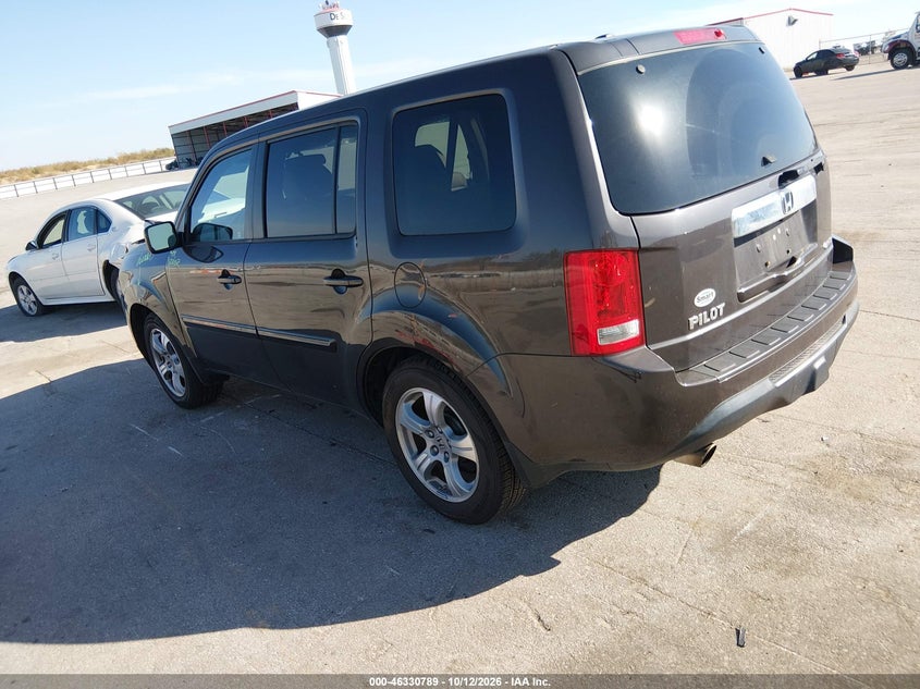 Vin: 5fnyf4h51eb041108, lot: 46831042, honda pilot ex-l 20143