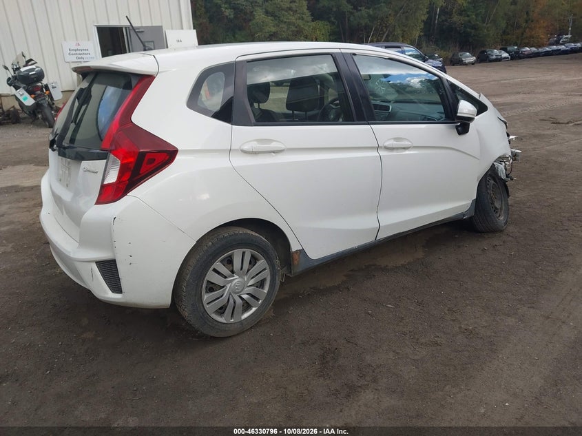Vin: jhmgk5h57gs006896, lot: 46831049, honda fit lx 20164