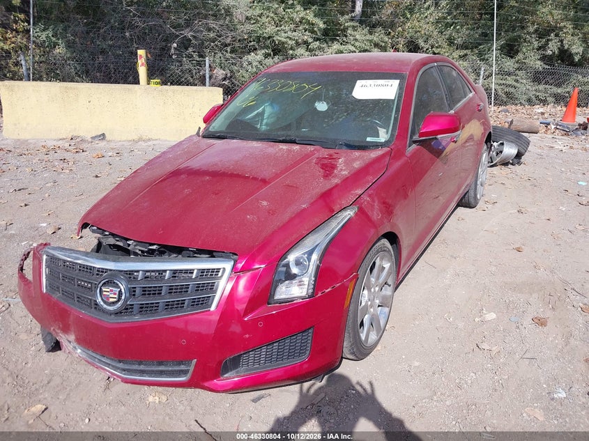 Vin: 1g6ah5r34d0110582, lot: 46831057, cadillac ats luxury 20132