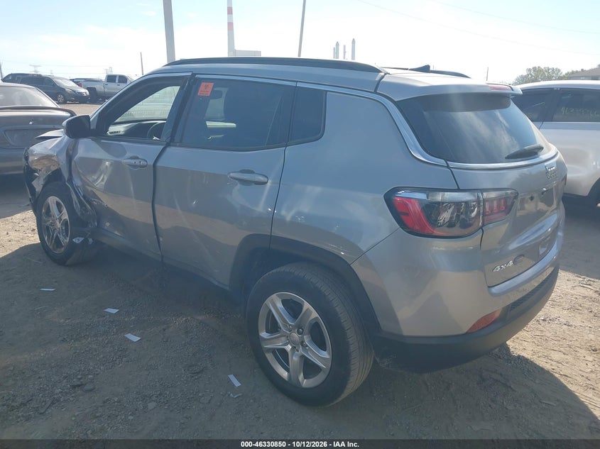 Vin: 3c4njdbnxrt605226, lot: 46831103, jeep compass latitude 4x4 20243