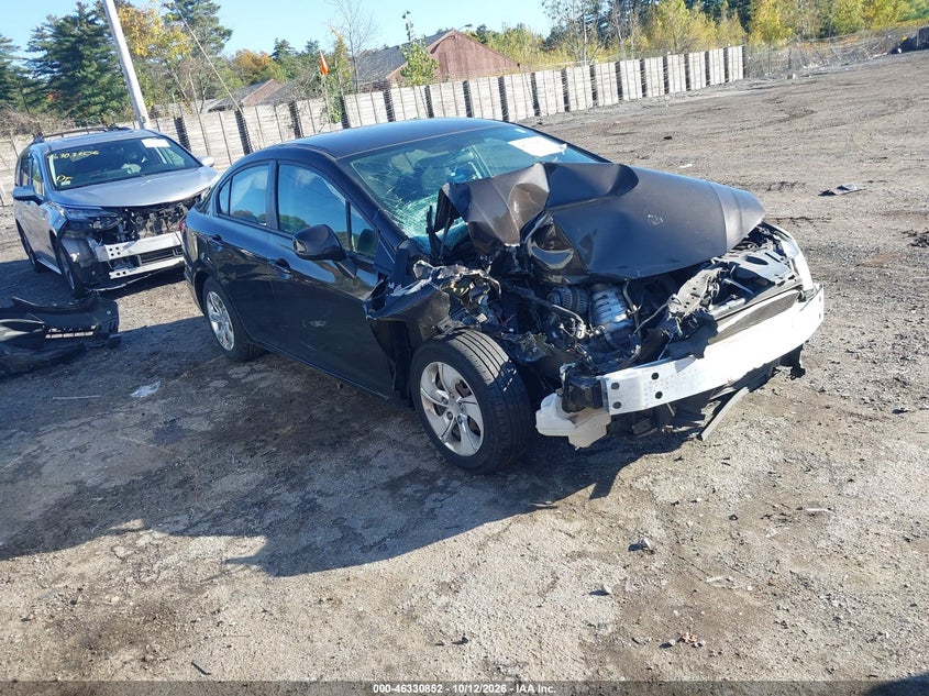 Vin: 2hgfb2f50dh561451, lot: 46831105, honda civic lx 2013 img_1