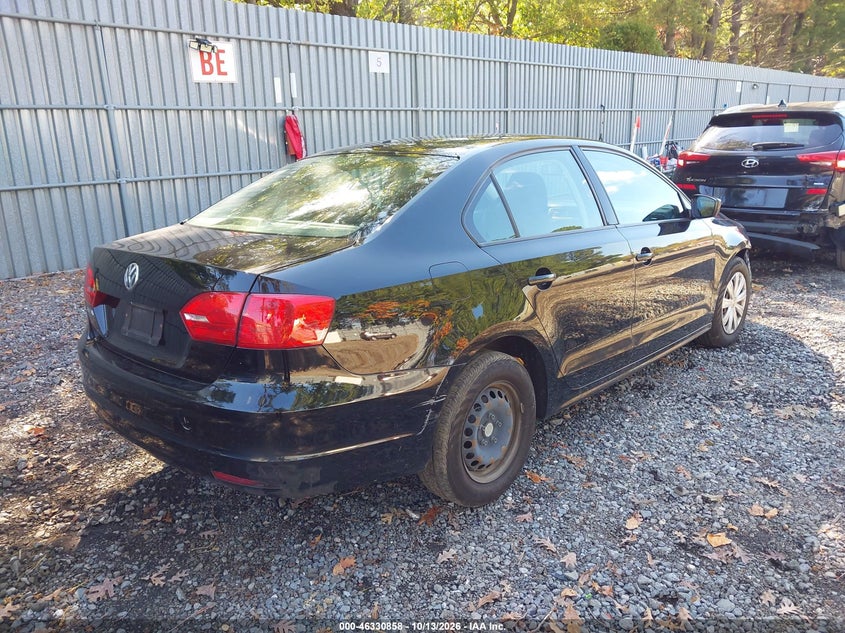 Vin: 3vw2k7ajxdm267410, lot: 46831111, volkswagen jetta 2.0l s 20134