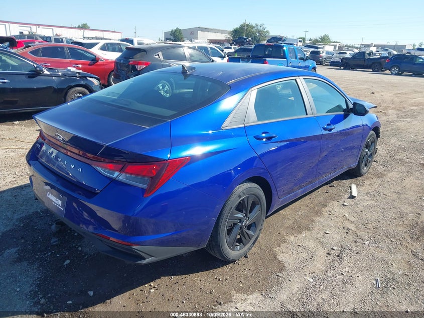 Vin: kmhlm4ag8pu530431, lot: 46831151, hyundai elantra sel 20234