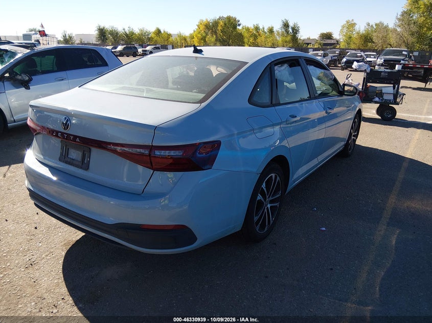Vin: 3vwbx7bu1sm034491, lot: 46831192, volkswagen jetta 1.5t sport 20254