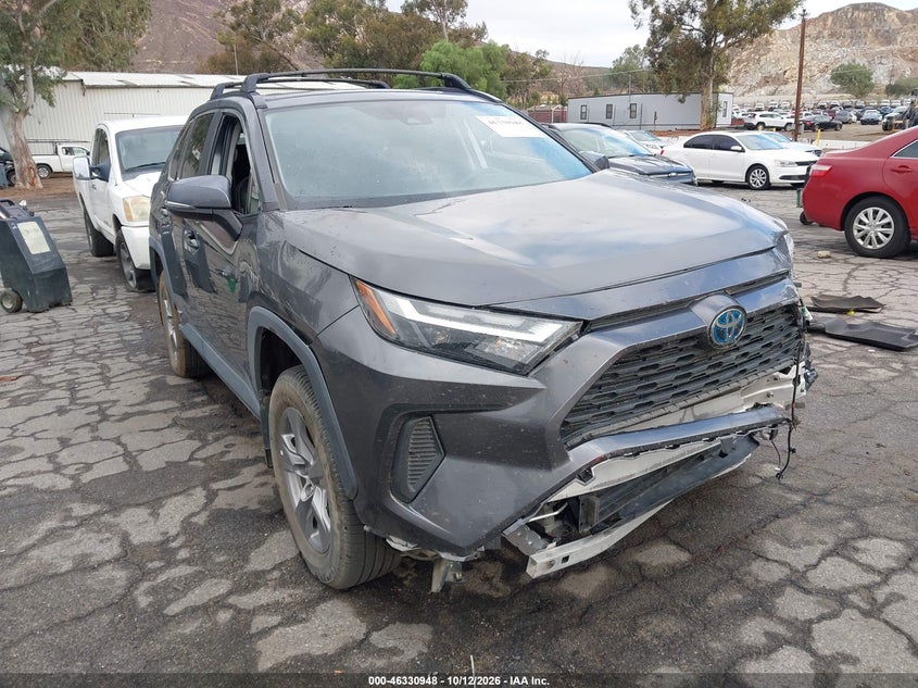 Vin: 4t3rwrfv6pu083212, lot: 46831201, toyota rav4 hybrid xle 2023 img_1