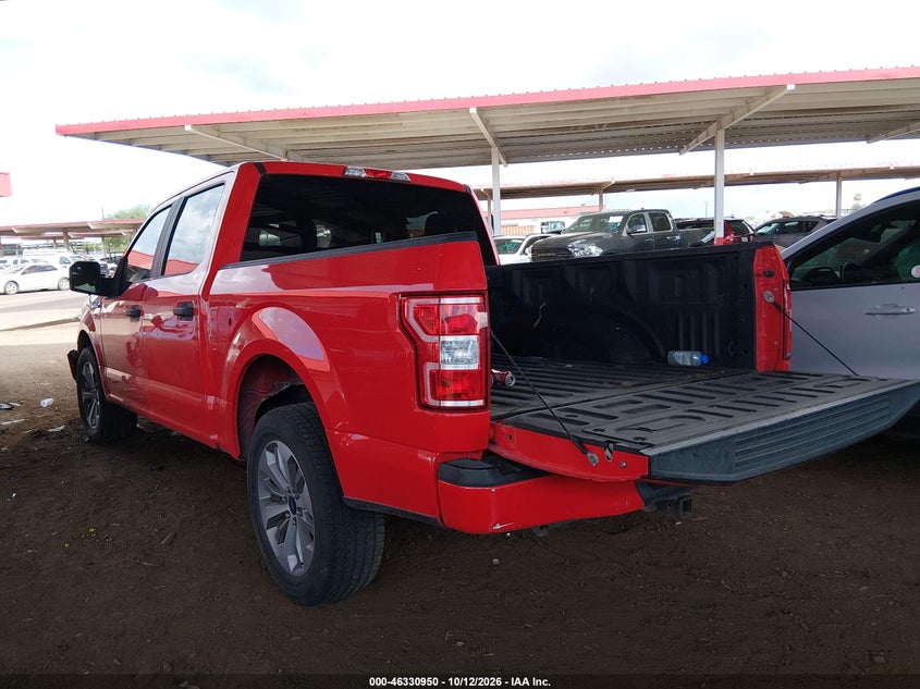 Vin: 1ftew1cp2jkd35009, lot: 46831203, ford f-150 xl 20183