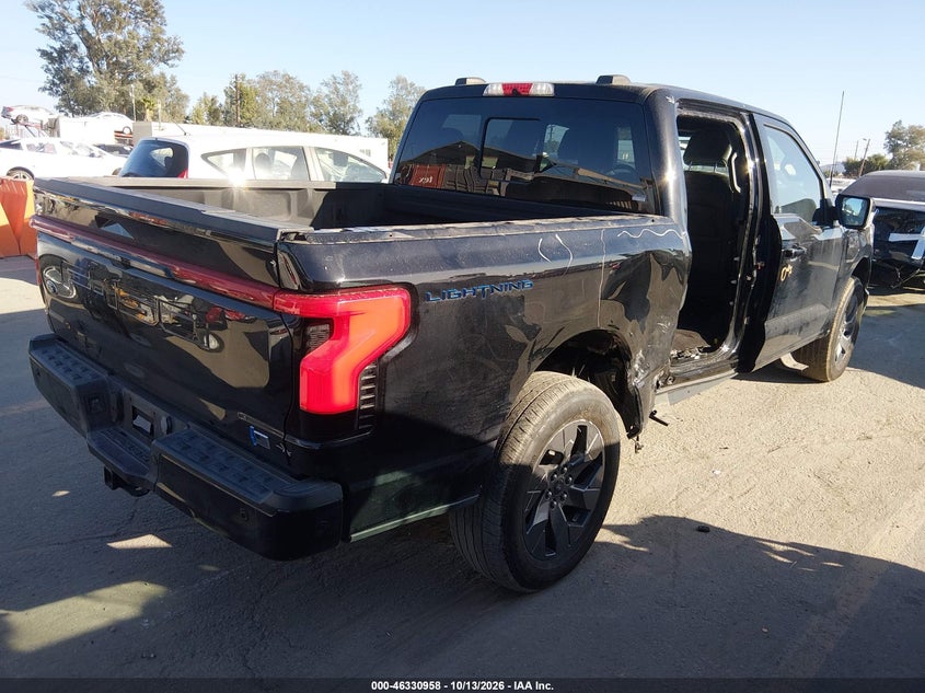 Vin: 1ft6w1ev1pwg06790, lot: 46831211, ford f-150 lightning lariat 20234