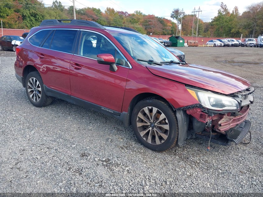 Vin: 4s4bsanc0g3246871, lot: 46831253, subaru outback 2.5i limited 20161