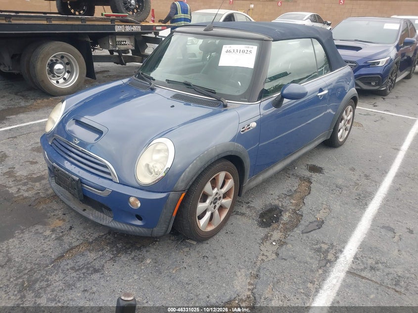 MINI COOPER S 2005 VIN WMWRH33435TF80091
