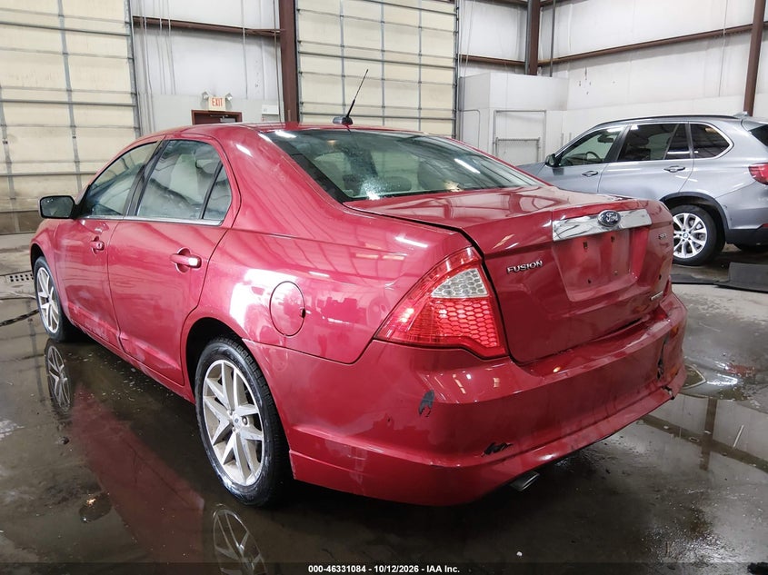 Vin: 3fahp0jgxcr265674, lot: 46831336, ford fusion sel 20123