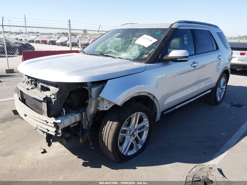 Vin: 1fm5k7fh2hgb62507, lot: 46831339, ford explorer limited 20172