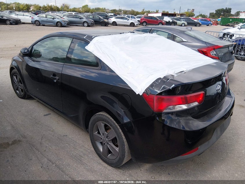 Vin: knafu6a29b5379116, lot: 46831410, kia forte koup ex 20113