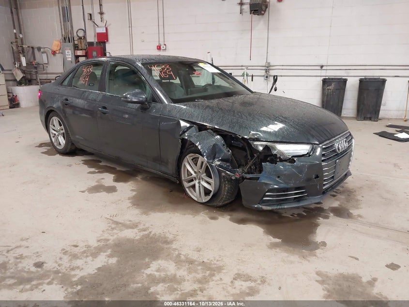 Vin: wauanaf48hn019686, lot: 46831417, audi a4 2.0t premium 20171