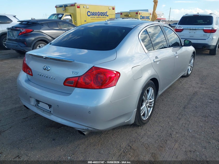 Vin: jn1cv6ap2dm719801, lot: 46831420, infiniti g37 journey 20134