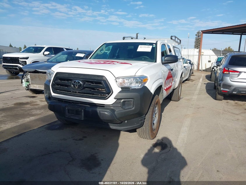 2023 Toyota Tacoma Sr, Normal Wear & Tear, IAAI, VIN 3TYRX5GN1PT080440 — photo 2