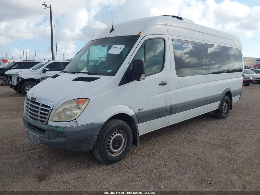 Vin: wcdpe8cc5b5522233, lot: 46831441, freightliner sprinter 2500 20112