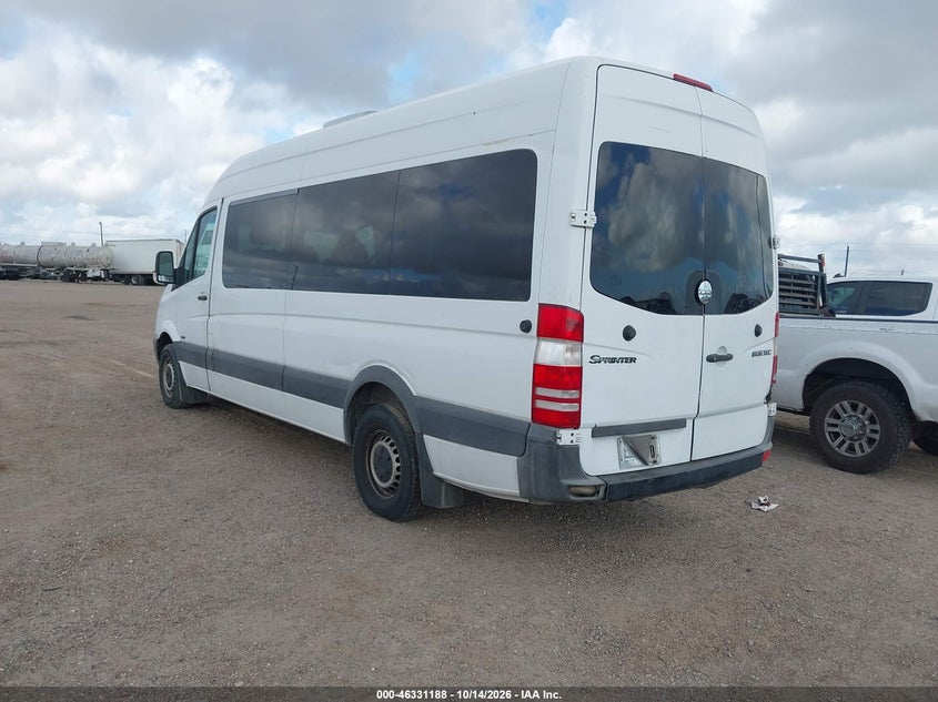 Vin: wcdpe8cc5b5522233, lot: 46831441, freightliner sprinter 2500 20113