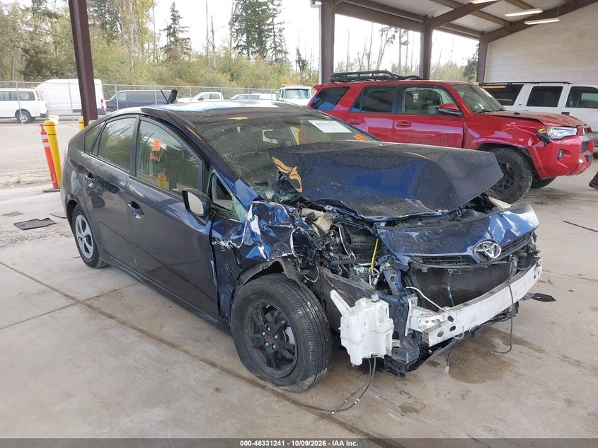 Vin: jtdkn3du6c1494789, lot: 46831494, toyota prius two 20121