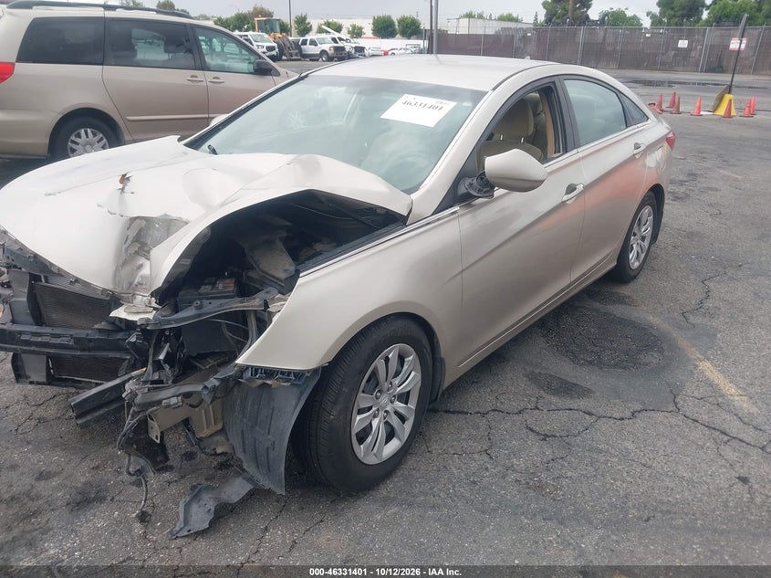 Vin: 5npeb4ac1bh119214, lot: 46831654, hyundai sonata gls 20112