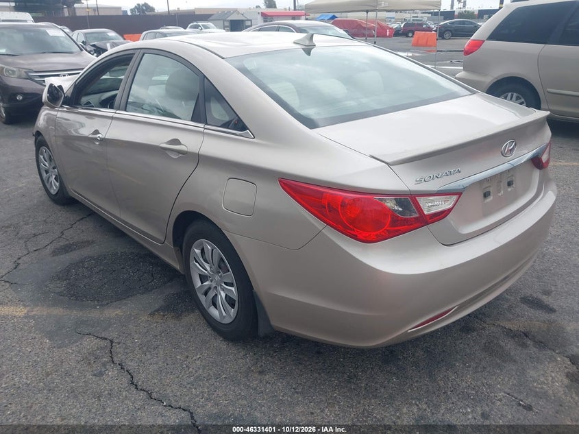 Vin: 5npeb4ac1bh119214, lot: 46831654, hyundai sonata gls 20113